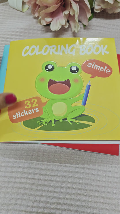 Simple coloring book