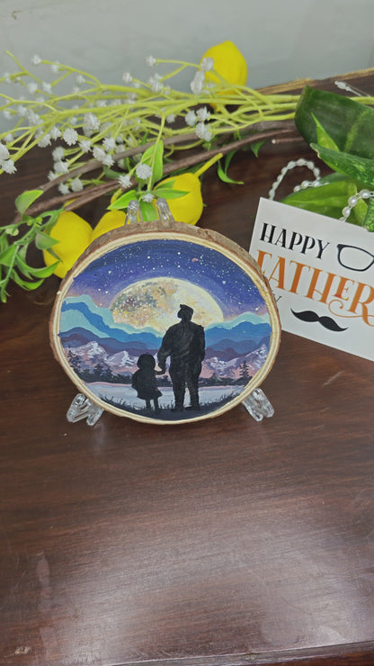 Stand for coasters and plate