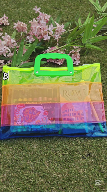 Zipper folder bag /Document File #8095