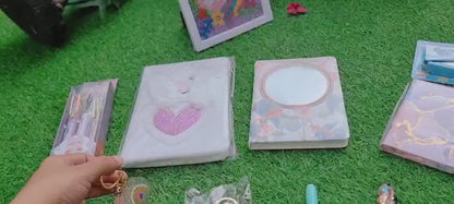 Rainbow keyring resin art handmade with love💓