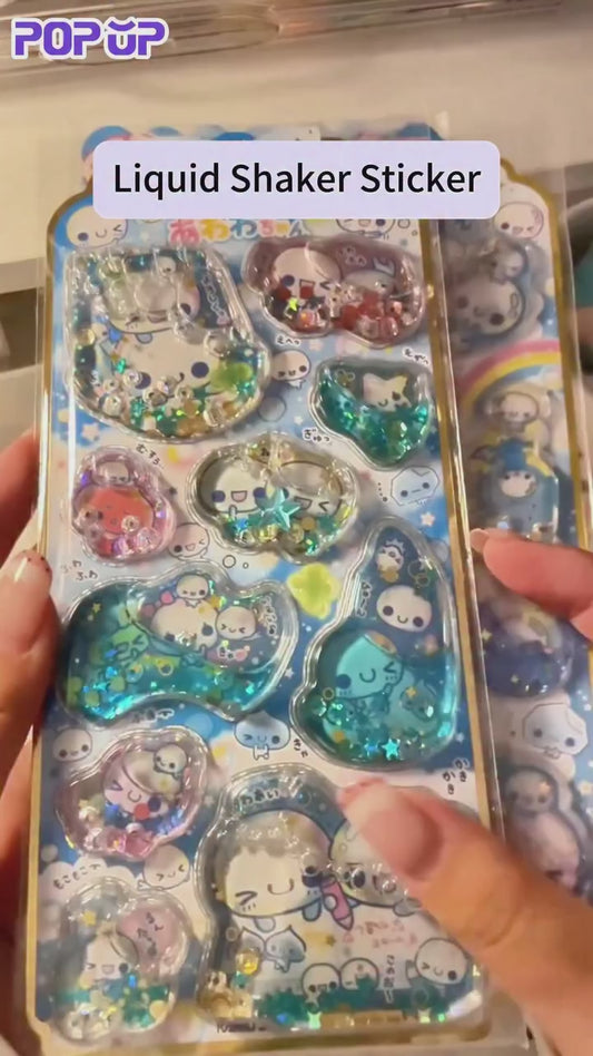 Water gel sticker