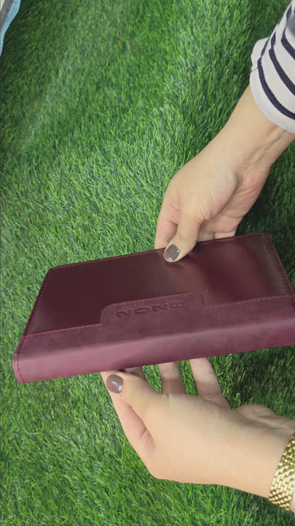 Diary 2026, leather cover, Model A2HM