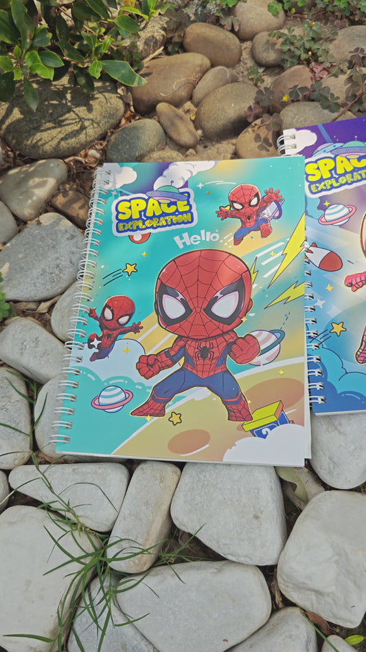 Spider man notebook