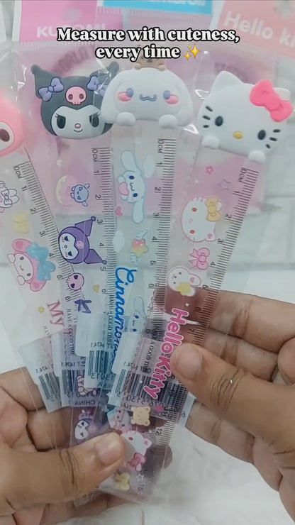 Sanrio Ruler/Scale 15 cm- 6 inches