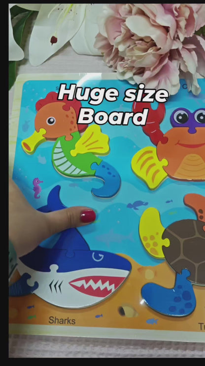 Wooden Puzzle 11 x 11 Inch #1902-275