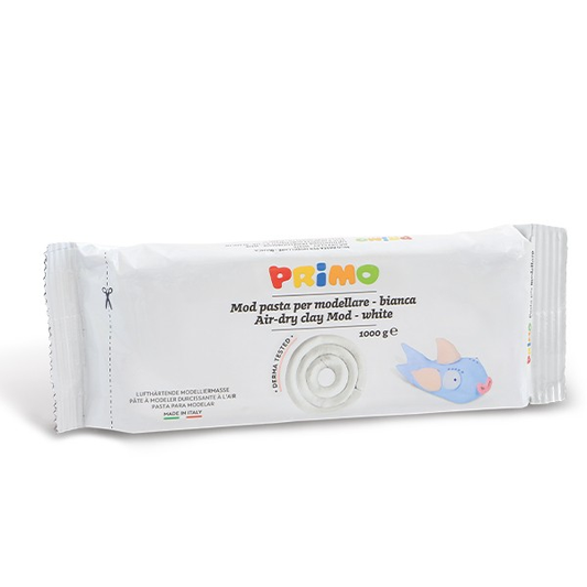 Primo Air Dry Clay 1000g White