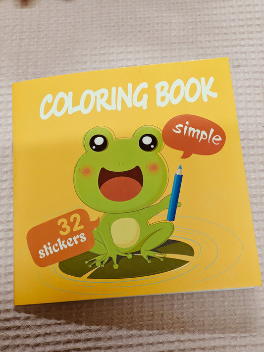 Simple coloring book