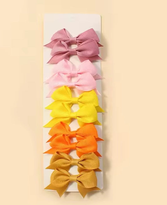 Pack of 5 pairs hairbows