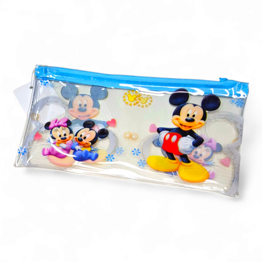 Transparent Zipper Pouch micky mouse