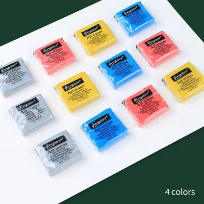 Giorgione Kneadable Strong Sketch Soft Erasers Pack ( 4.5*3.5*1 cm Size) #GK200A