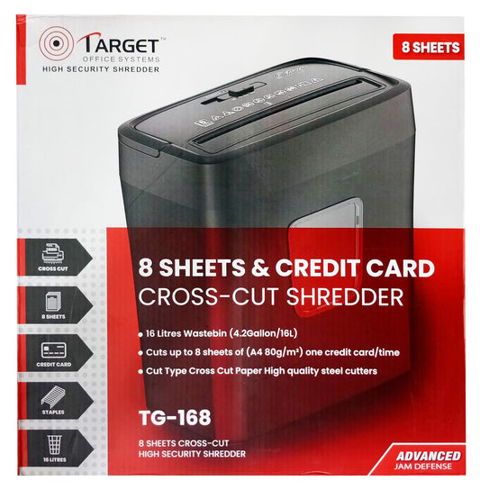Target Paper (Shredder 8-Pages) TG -168