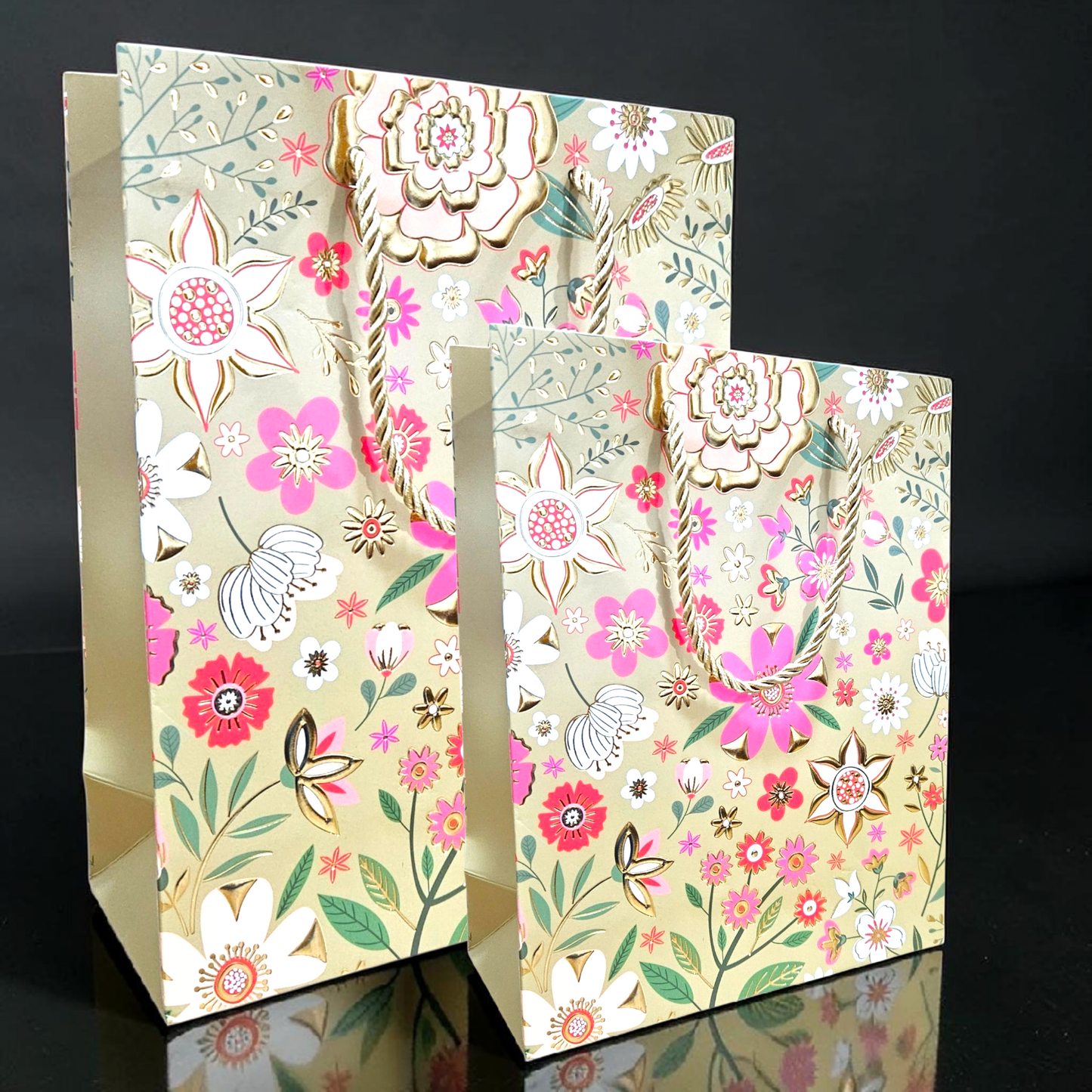 Floral gift goodie bag