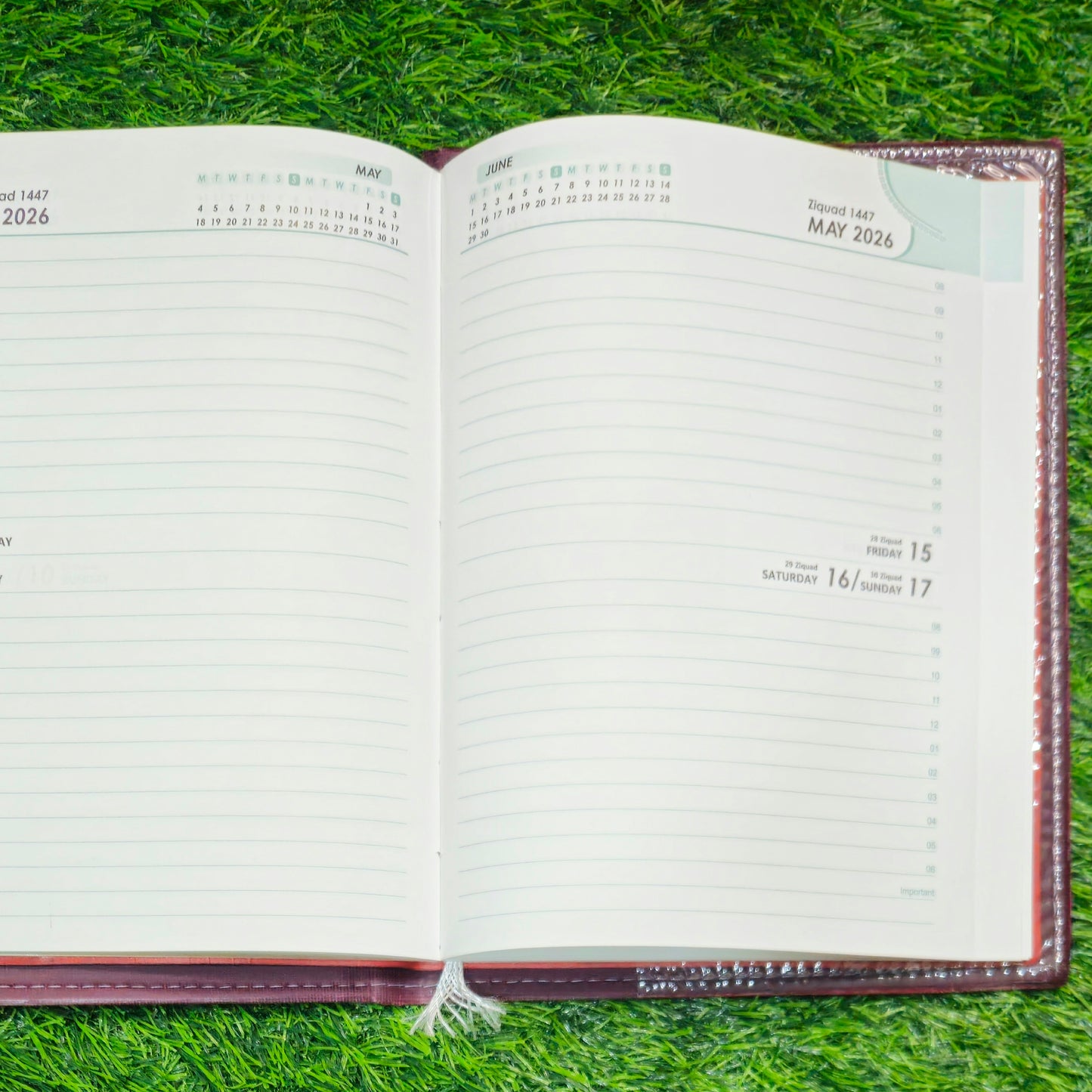 Diary 2026 model A1D