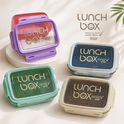 Lunchbox with transparent lid (Tinta no. 5858)
