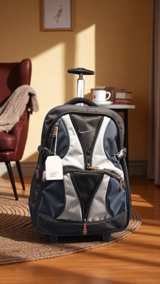 School bag with trolly