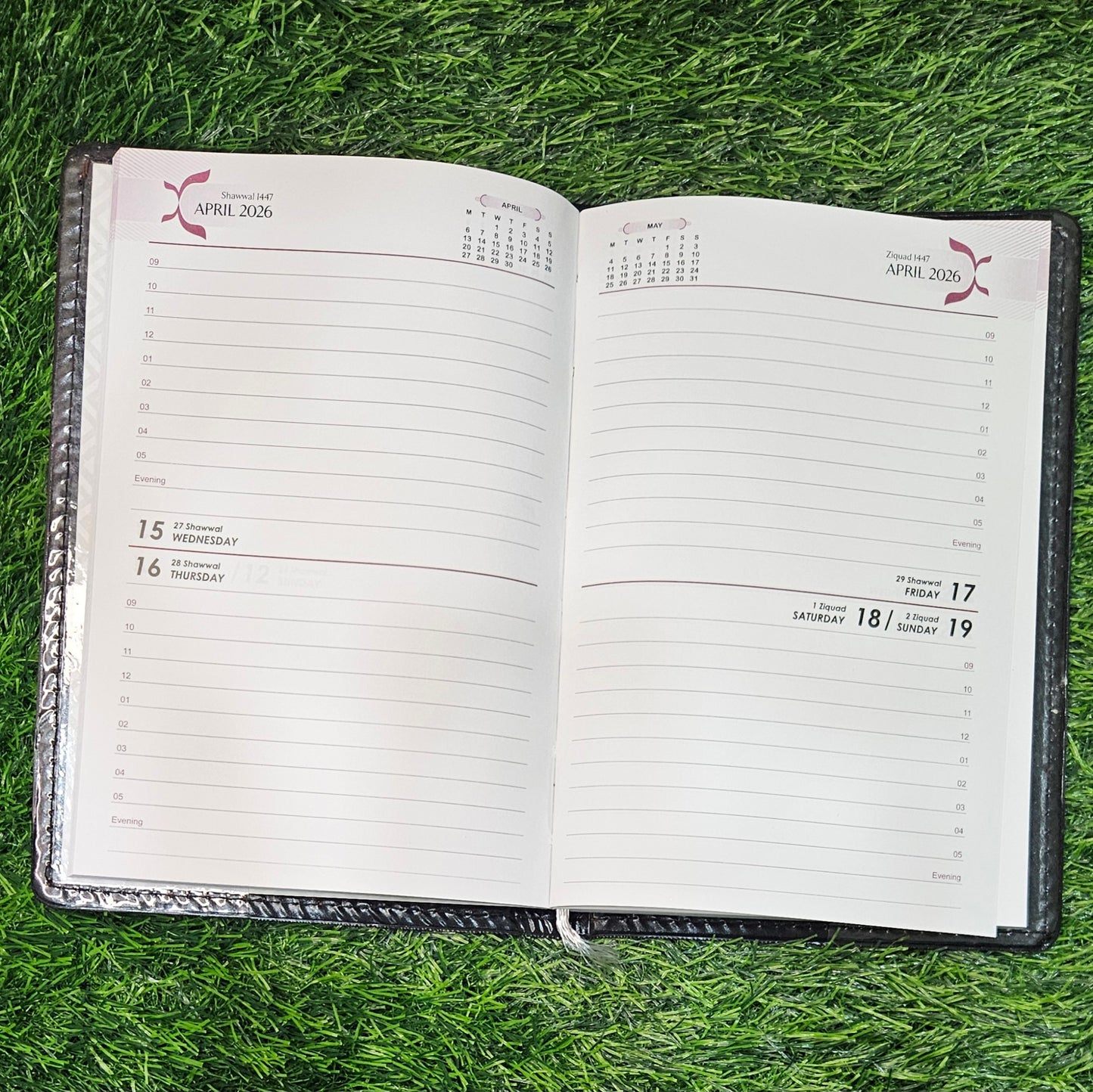 Diary 2026, Model A3