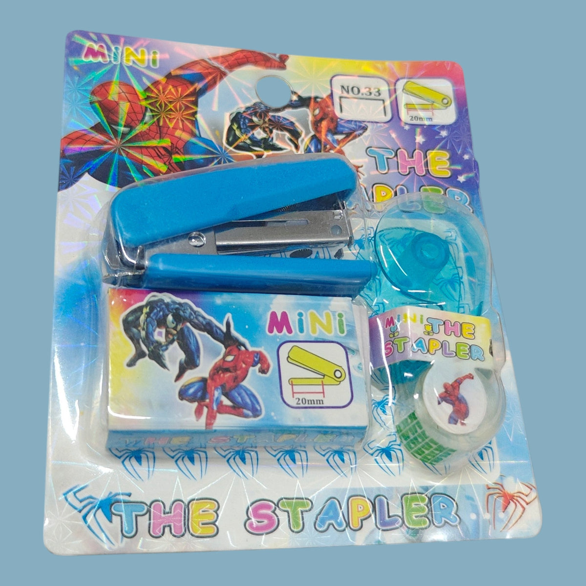 CUTE MINI STAPLER NO.10 WITH STAPLES & TAPE