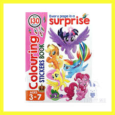 Fine quality pages for coloring book with stickers