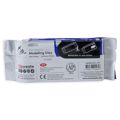 Air Hardening Modelling Clay Premium 500g (1.1lb) - White