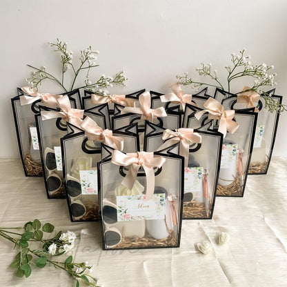 Translucent Goodie Bag D Cut 14x9.5"