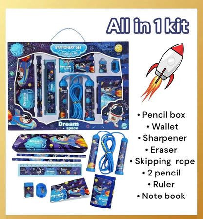STATIONERY SET 9 PCS # YOYO 8022 SPACE