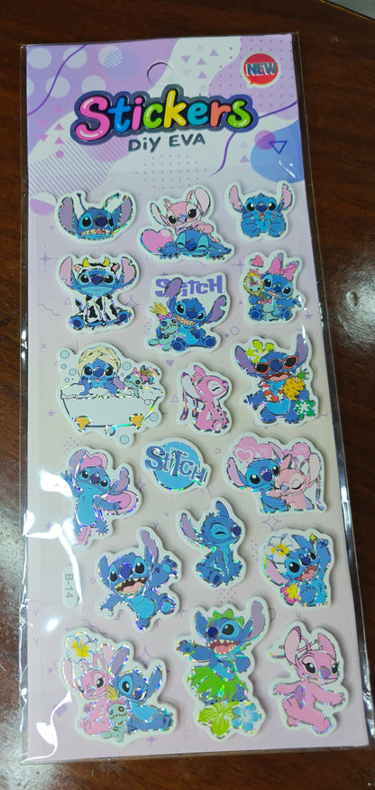 Foamic stickers (no. B)