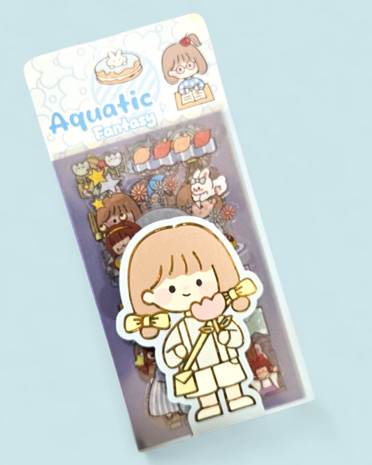 5 sticker sheets