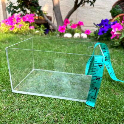 Customized Acrylic Box 8x6x4 (Made to Order)