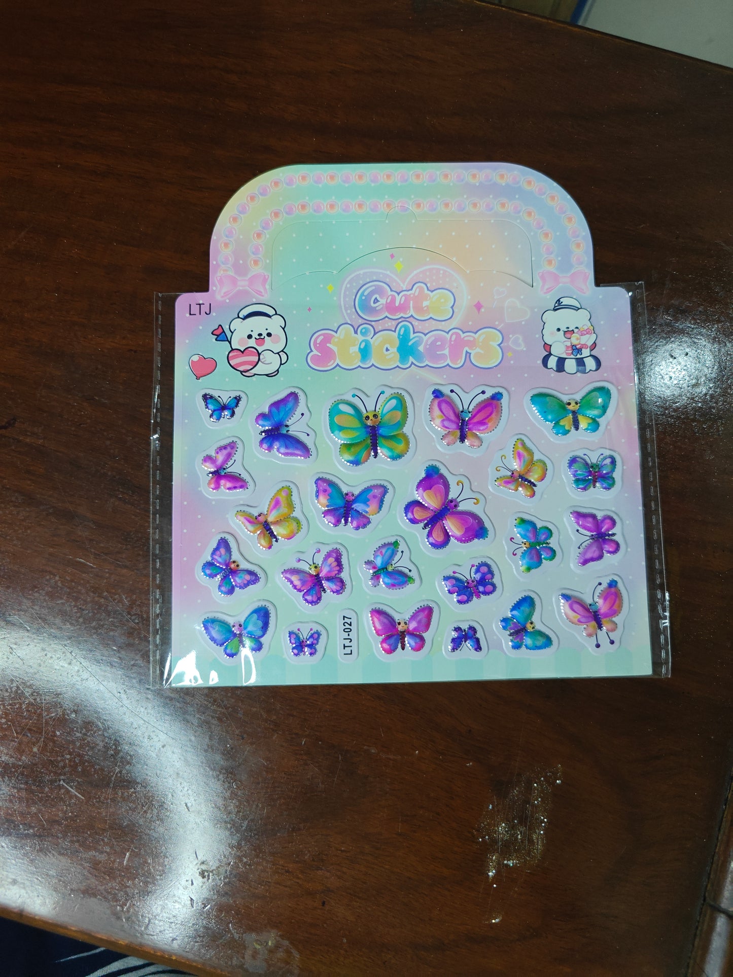 Embossed 3d puffed stickers (LTJ)