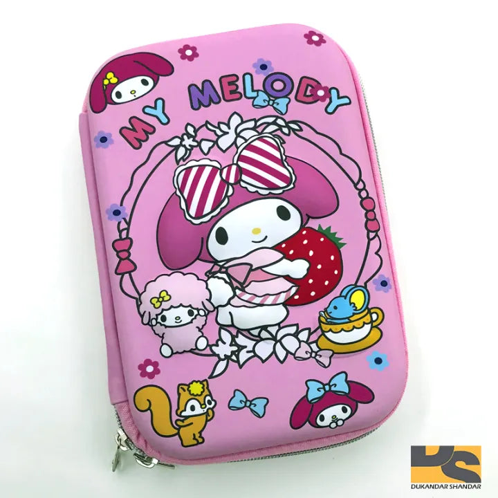 Sanrio kuromi my melody pencil case large