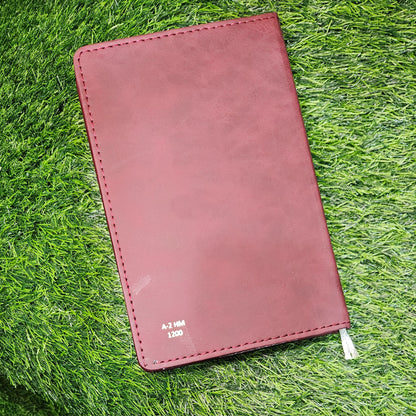 Diary 2026, leather cover, Model A2HM