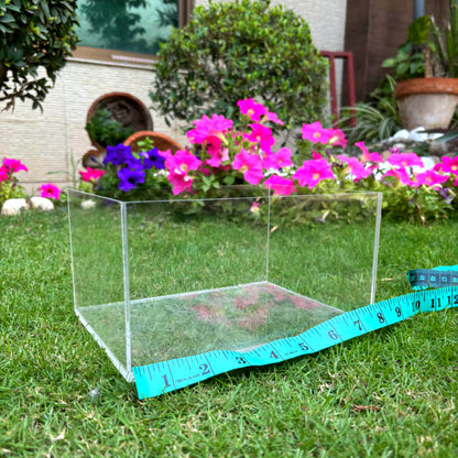 Customized Acrylic Box 8x6x4 (Made to Order)