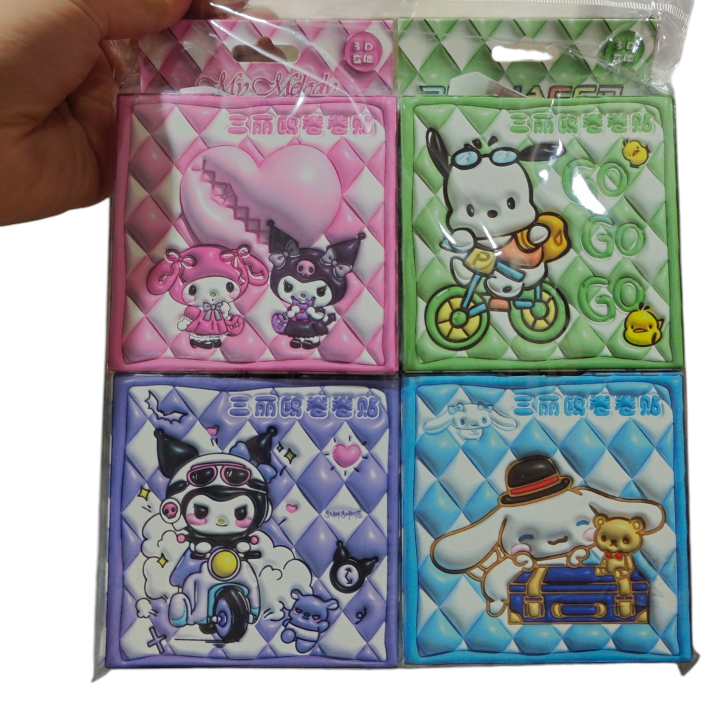 Sanrio sticker tape roll