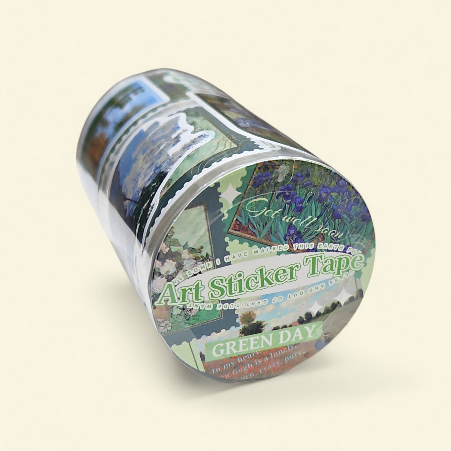 Washi Art Sticker Tape Roll size  7.2cm(JD3110B)