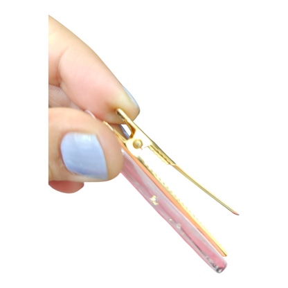 Epoxy shimmery hairpins 1 pair