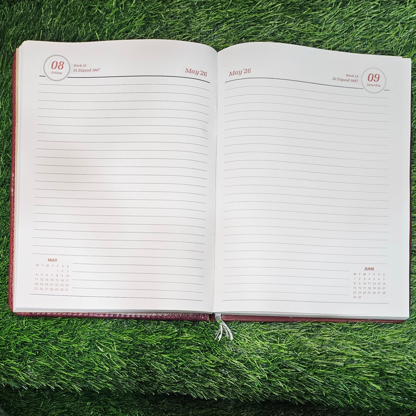 Diary 2026, Model A1 HM