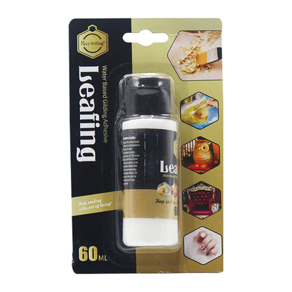 Keep Smiling Leafing Glue – Water Based Adhesive for Gold Leaf 60 ml