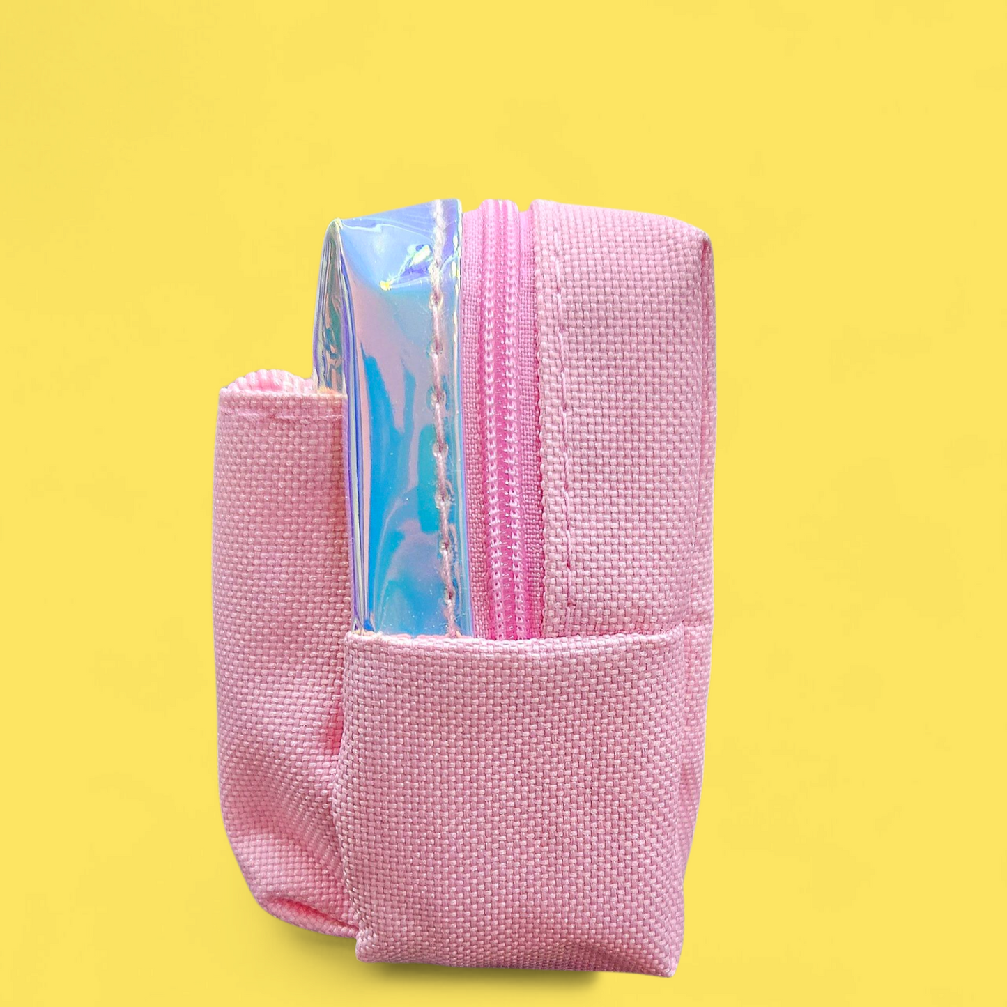 Zipper Fabric Pencil Pouch Unicorn(Geometry Case)# 68116