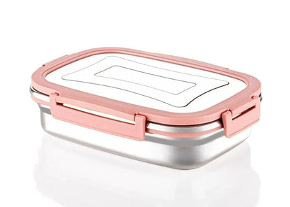 Stainless steel large lunch box for girls