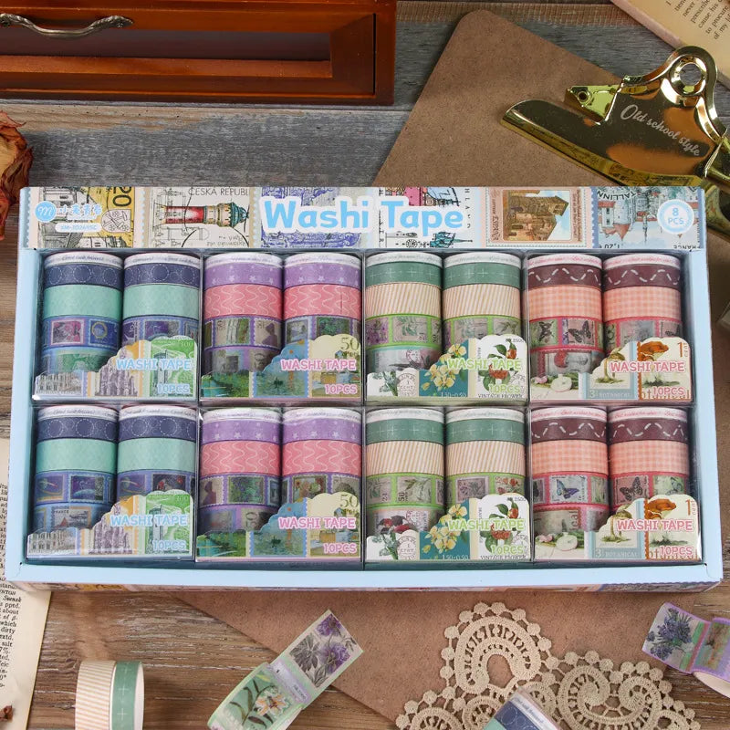 Post office Washi tape 10pcs(JD2645C)