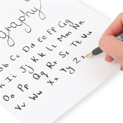 Mont marte calligraphy pen 2 nibs set with 8 pcs