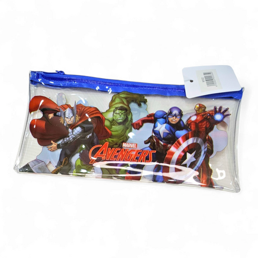 Transparent zipper pouch avengers