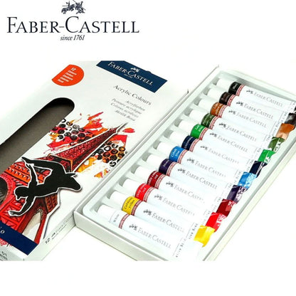 Faber Castell Acrylic Color Set Of 12 (169501)