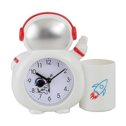 Spaceman alarm clock with pen holder (2302)