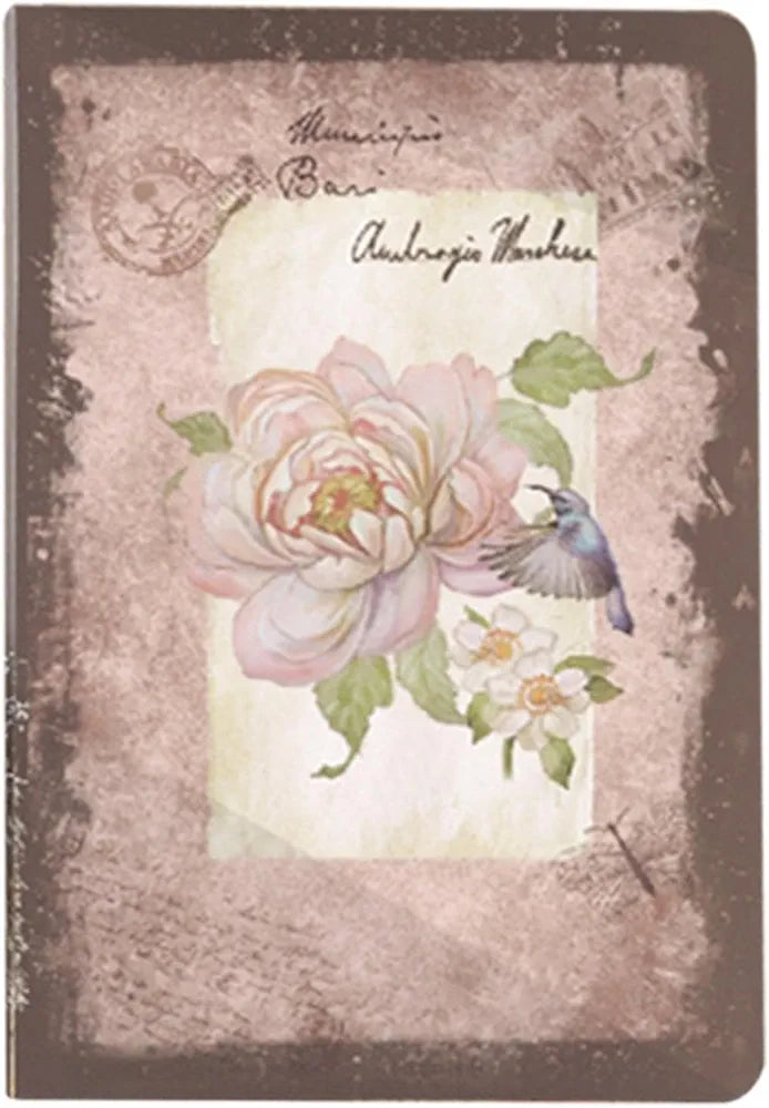 Hardcover floral journaling A5 diary notebook (sss2119)