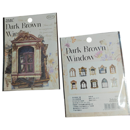 Window cuttings for 3d look journal 10 pcs each pack (LJML)