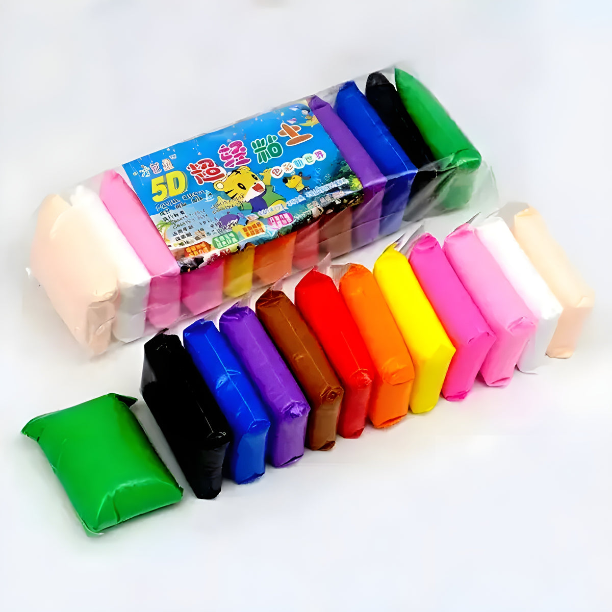FOAM CLAY 12 PCS PACK