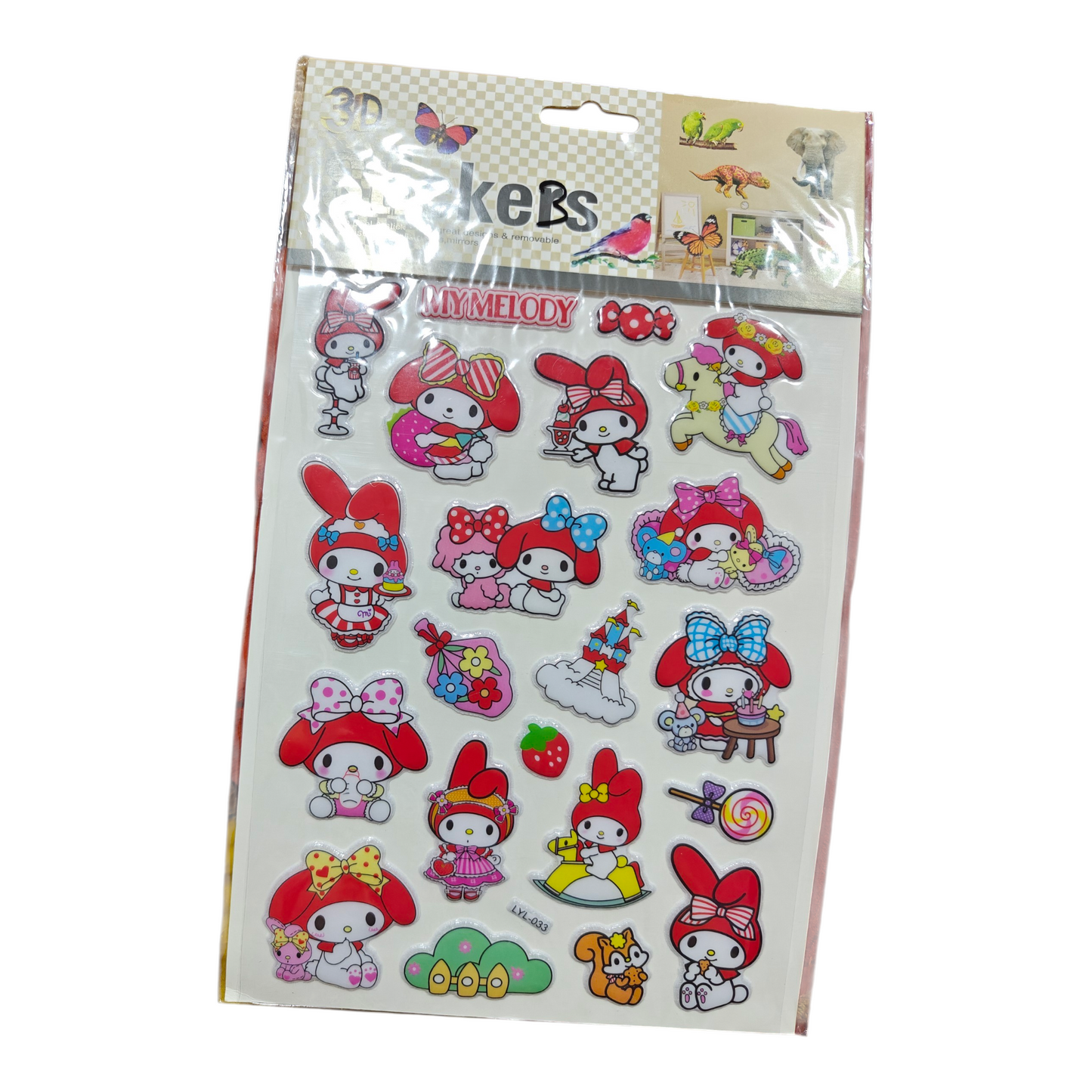 3d stickers (LYL-034)