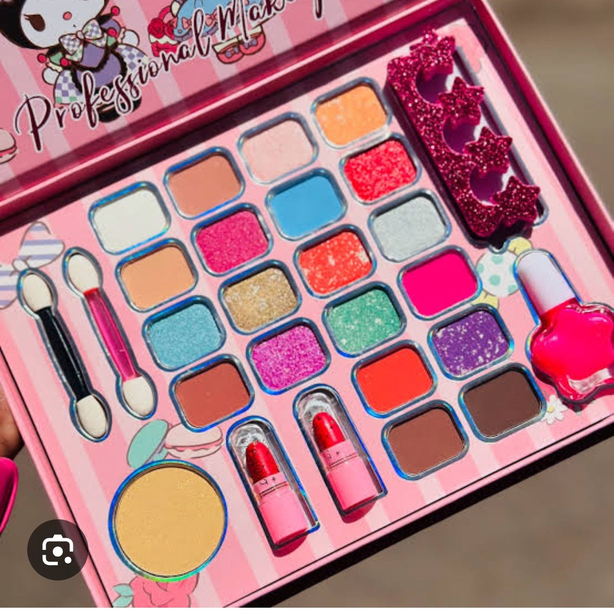 Kuromi my melody gift makeup kit for girls (1501)