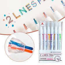 Dual liner pens